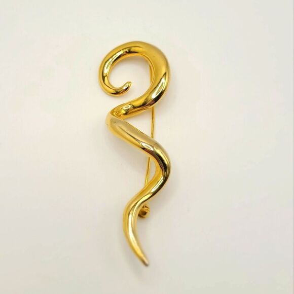 Vintage Brooch Pin,  Gold tone - Picture 1 of 4